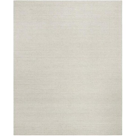 Safavieh Natura Large Rectangle Area Rug, Silver and Ivory - 8 x 10 ft. NAT801G-8